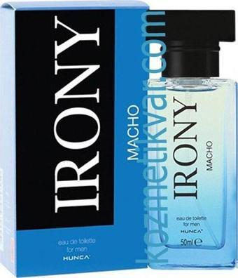 Hunca IRONY Macho EDT 50ML Erkek Parfümü