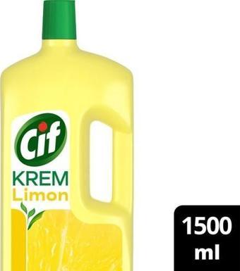 Cif Krem 1500 Ml Limon Kokulu Yüzey Temizleyici