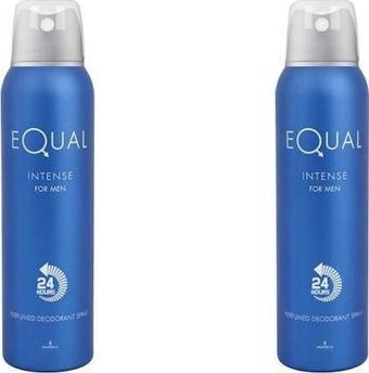 2 x Equal Intense Erkek Deodorant 150ML