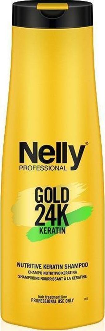 Nelly Gold Keratin 24K Şampuan 400ml