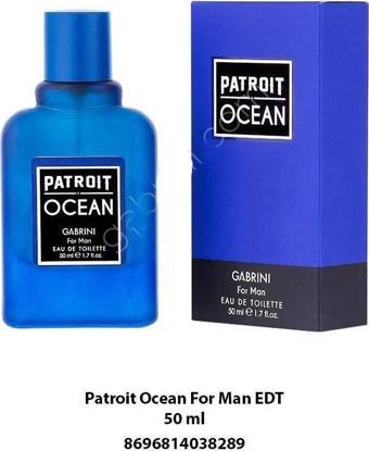 Gabrini Patroit Ocean For Man EDT 50 Ml inv