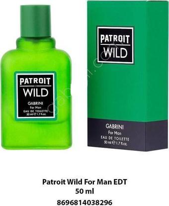 Gabrini Patroit Wild For Man EDT 50 Ml