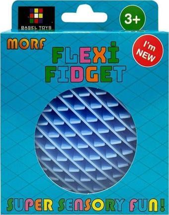 Başel Toys Morf Flexi Fidget Stres Oyuncağı  Mavi Morf