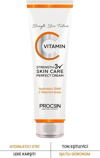 Procsin Aydınlatıcı Etkili C Vitamini Krem 50 Ml