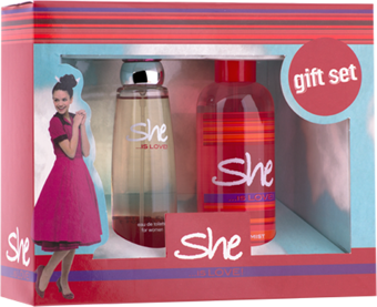 She Love Hediye Seti 50 ml Edt + 150 ml Body Mist