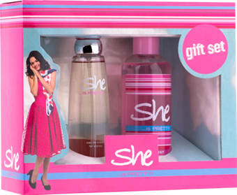 She Pretty Hediye Seti 50 ml Edt + 150 ml Body Mist