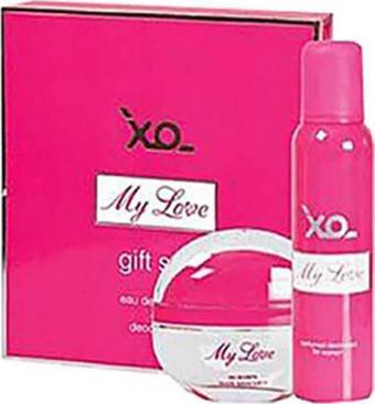 XO My Love 100ML EDT + 150ML Deodorant Bayan Set