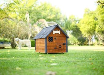 Mandu Isı yalıtımlı ahşap köpek kulübesi MEDIUM