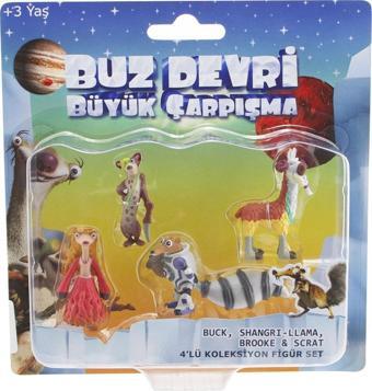 Ice Age - Buz Devri 5 Büyük Çarpışma 4’lü Koleksiyon Set Model 1