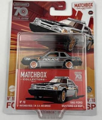 Matchbox Kolleksiyon Araçları Serisi HLJ68 - 1993 Ford Mustang LX