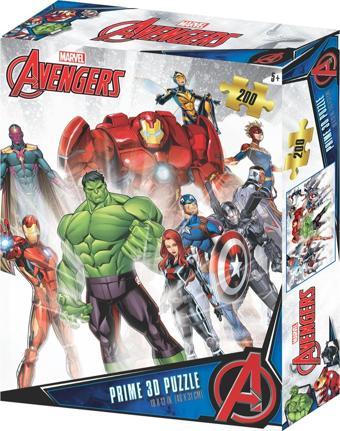 Prime 3D - Avengers 200 Parça Puzzle 33033