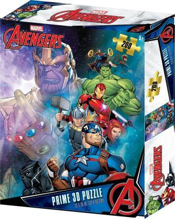 Prime 3D - Avengers 200 Parça Puzzle 33125