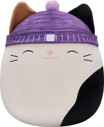 Squishmallow Mor Bereli Kedi Cam 40 cm