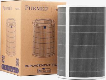 Purmed Xiaomi Mi 1/2/3/ Pro Air Purifier Gri Yedek HEPA Filtre