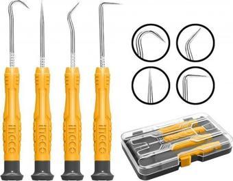 İngco Hkphs0401 Tornavida Kanca Set 4'Lü