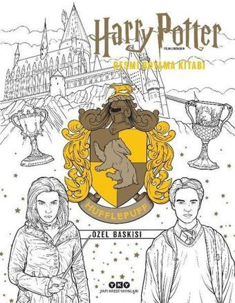 Harry Potter Filmlerinden Resmi Boyama Kitabı - Hufflepuff Özel Baskısı - Kolektif  - Yapı Kredi Yayınları