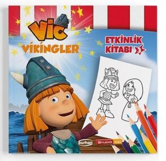 Vikingler Etkinlik Kitabı - 3 - Reyha Cerit Bala - Burhan Yayıncılık