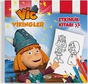 Vikingler Etkinlik Kitabı - 3 - Reyha Cerit Bala - Burhan Yayıncılık