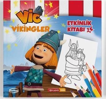 Vikingler Etkinlik Kitabı - 4 - Reyha Cerit Bala - Burhan Yayıncılık