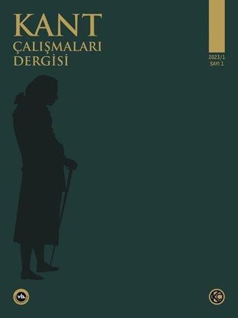 Kant Çalışmaları Dergisi - Sayı 1 - Kenneth R. Westphal - VakıfBank Kültür Yayınları