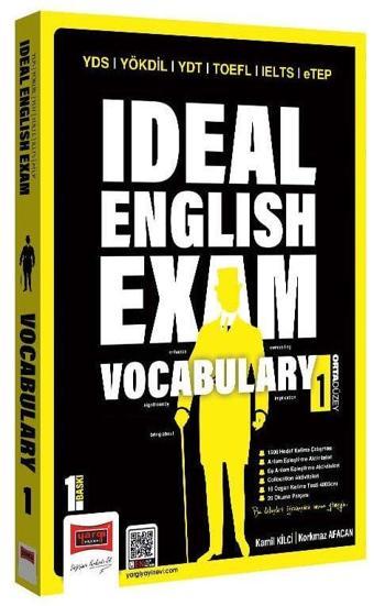 Yargı YDS YÖKDİL YDT TOEFL IELTS eTEP Ideal English Exam Vocabulary-1 Orta Düzey Yargı Yayınları - Yargı Yayınları