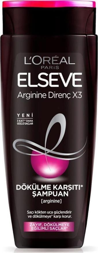 Elseve Loreal Şampuan 550 ml Arginine Direnç X3 Dökülme Karşıtı