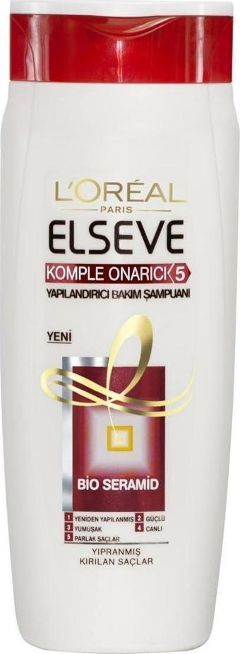 Elseve Loreal Şampuan 550 ML Komple Onarıcı 5 Yapılandırıcı