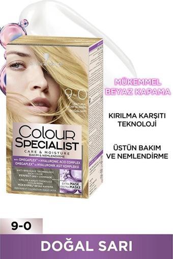 Schwarzkopf Colour Specialist Saç Boyası 9.0 Doğal Sarı