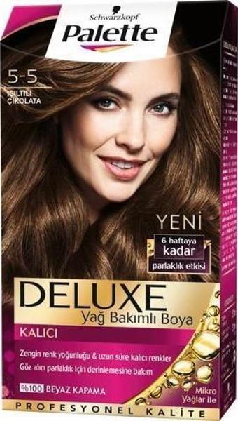 Palette Deluxe Saç Boyası 5.5 Işıltılı Çikolata