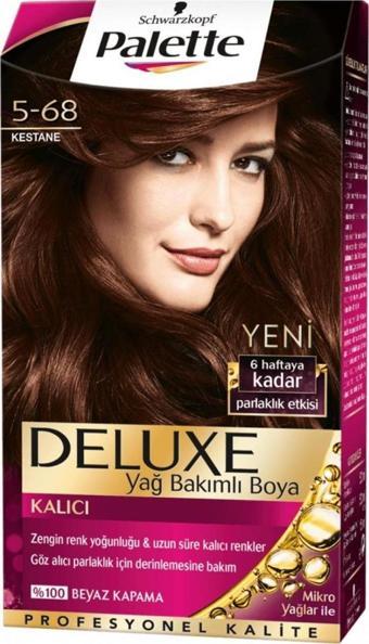 Palette Deluxe Saç Boyası 5.68 Kestane