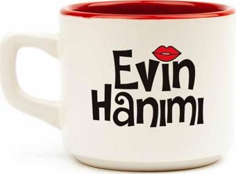 Evin Hanımı Beyaz Venüs Kupa - Hediye Seramik Kupa