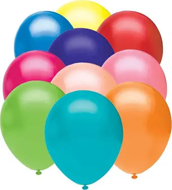 Balonevi Balon Baskısız Karışık Renk (100 Lü Paket)