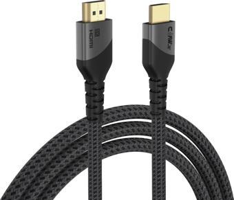 Claw's 8K UHD HDMI 2.1 48 Gbps / 24K Gold / Alüminyum Gövdeli 2 Metre Premium HDMI Kablo