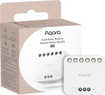 Aqara Akıllı Çift Röle Modülü T2 DCM-K01 (Apple Home Destekli)