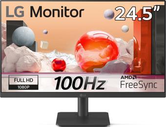 LG 24.5" 25MS500-B 5Ms (GtG) 100Hz (HDMIx2) AMD FreeSync FHD IPS Panel Monitör