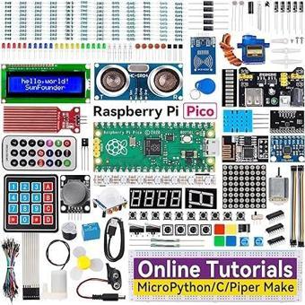 SunFounder Raspberry Pi Pico Ultimate Başlangıç ​​Seti 320+ Parça