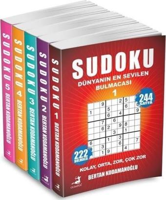 Sudoku Seti - 5 Kitap Takım - Olimpos Yayınları