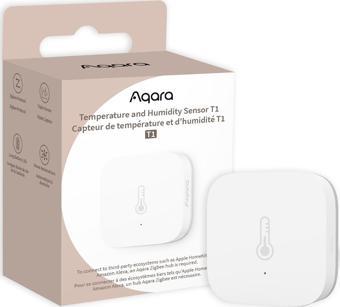 Aqara Akıllı Sıcaklık ve Nem Sensörü T1 V2 TH-S02D (Apple Home Destekli)