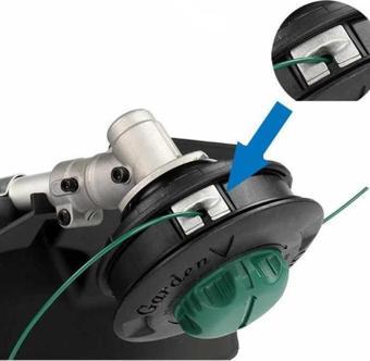 Kawasaki Motorlu Tırpan Otomatik Misina Sarmalı Başlık 10 mm - Yeşil
