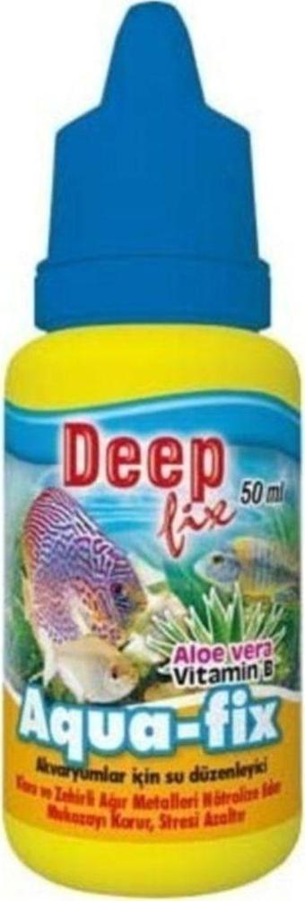 Deep Fix Aqua - Fix (akvaryum Su Düzenleyici 375 Lt Için) 50 Ml.