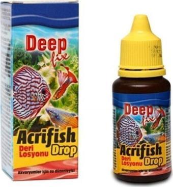 Deep Fix Acrifish Drop Akvaryum Balığı Deri Losyonu 30 Ml.