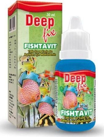 Deep Fix Balık Vitamini Deep Fishtavit 30 Ml