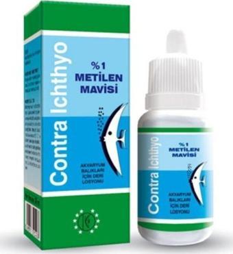 Deep Fix Contra Ichthyo Metilen Mavisi Akvaryum Balık Deri Losyonu 30ml