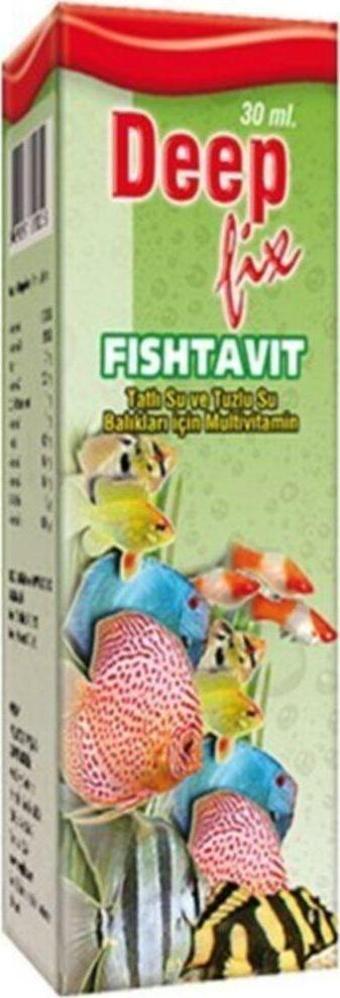 Deep Fix Fishtavit Balık Vitamini 30 Ml