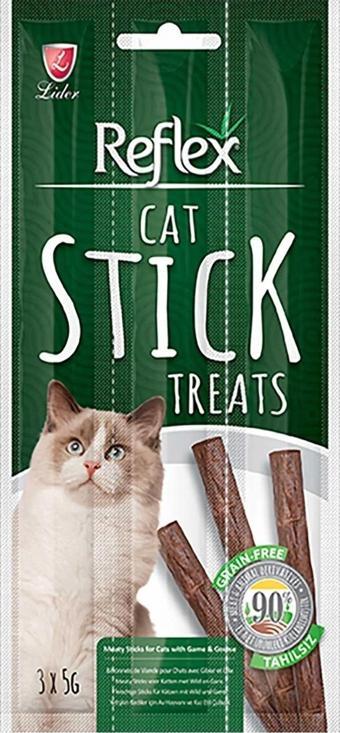 Reflex Av Hayvanlı Ve Kaz Etli Sticks Kedi Ödül Maması 3x5 gr.