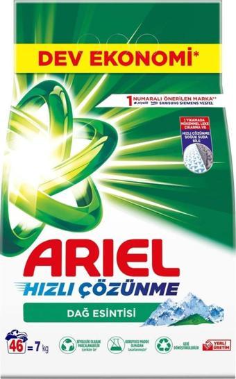 Ariel 7 KG BEYAZLAR için HIZLI ÇÖZÜNME ve DAĞ ESİNTİSİ