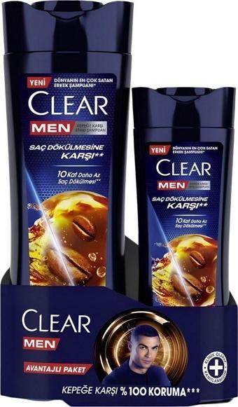 Clear Men Saç Dökülmesine Karşı Kepek Şampuanı Cr7 Özel Seri 350 180ml