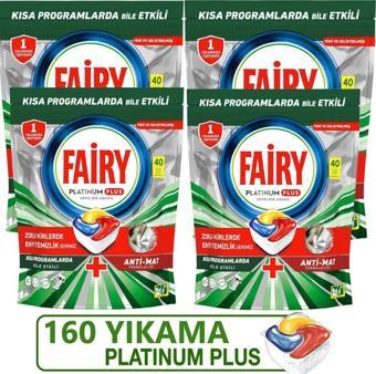 Fairy Platinum Plus 160 Yıkama Bulaşık Makinesi Deterjanı