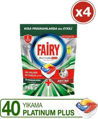 Fairy Platinum Plus Bulaşık Makinesi Deterjanı Kapsülü 160 Yıkama