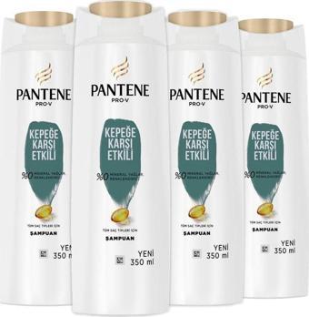 Pantene Şampuan Pro-v Kepeğe Karşı Etkili 350 Ml X 4